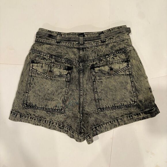 Ulla Johnson Alec Short Acid Wash Denim Jean $325 Size 6 - Picture 6 of 8